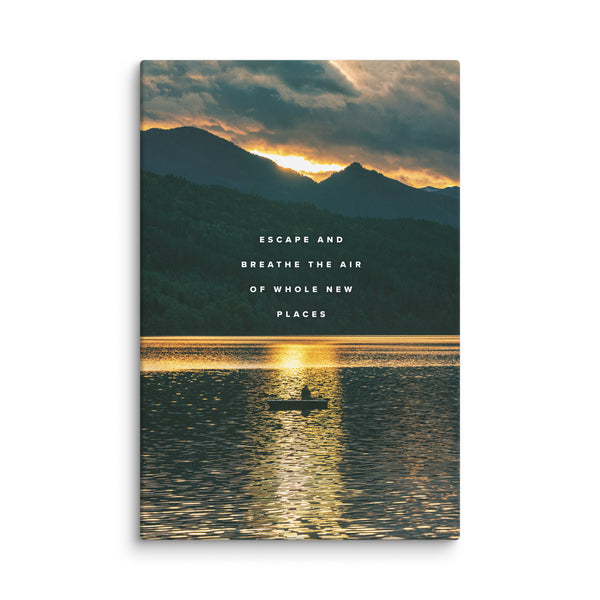 Inspirational quote canvas art for home,
Motivational wall art for workspace