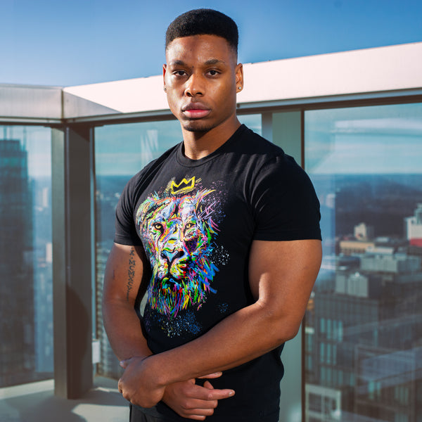 T-Shirt - Lion Graffiti