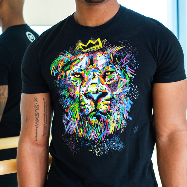T-Shirt - Lion Graffiti