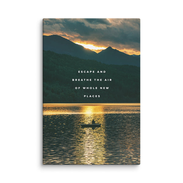 Inspirational quote canvas art for home,
Motivational wall art for workspace