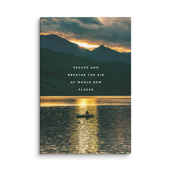 Inspirational quote canvas art for home,
Motivational wall art for workspace