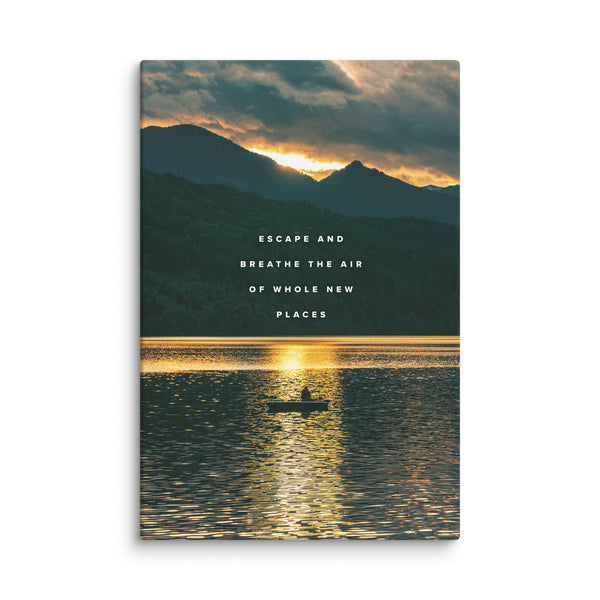 Inspirational quote canvas art for home,
Motivational wall art for workspace