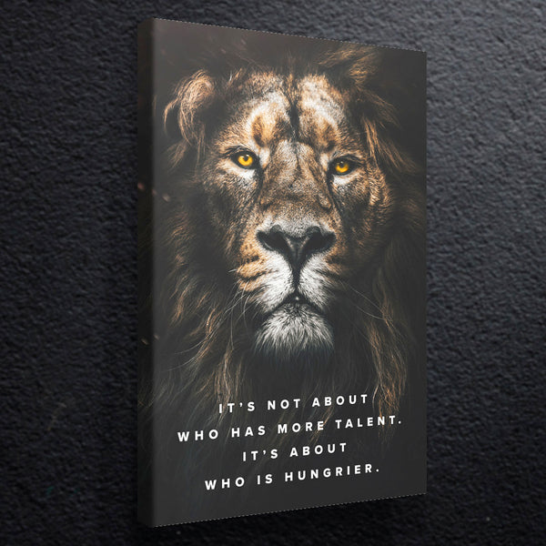 Hunger Beats Talent