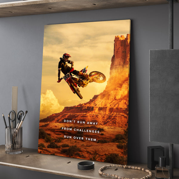 Don't Run Away From Challenges