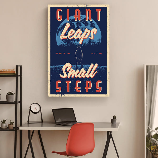 Giant Leaps Begin With Small Steps