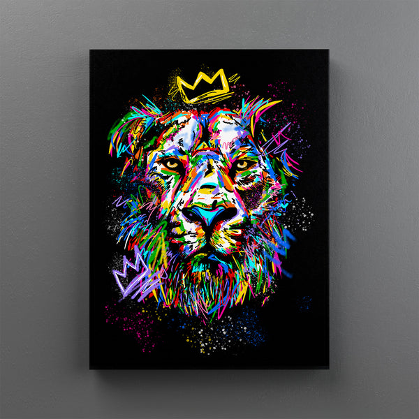 Lion Graffiti