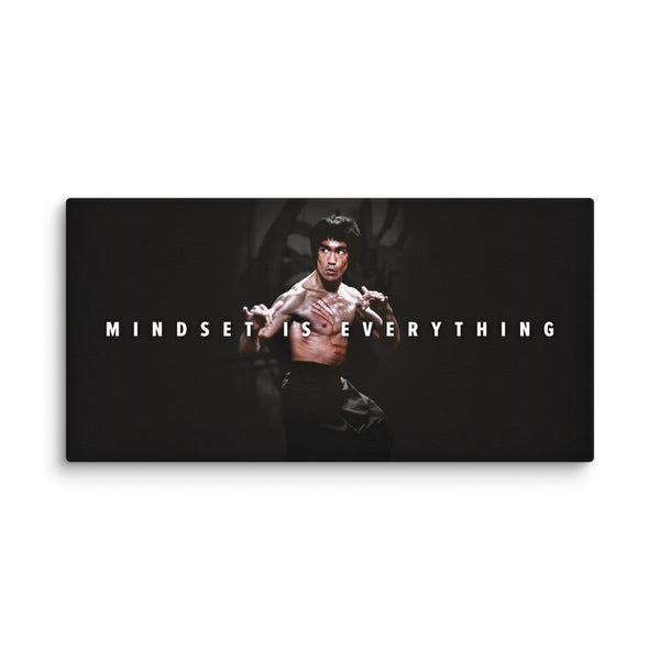 motivational canvas wall art bruce lee