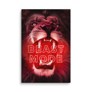 Beast Mode - Motiversity Canvas Wall Art for Luxury Office and Home