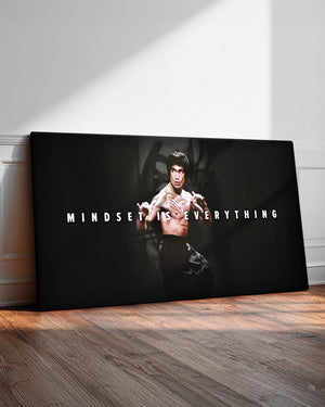 Bruce Lee Collection - Mindset - Motiversity Canvas Wall Art for Luxury Office and Home