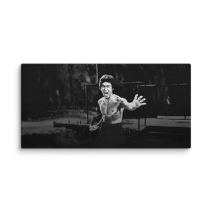 Bruce Lee Collection - Strike - Motiversity Canvas Wall Art for Luxury Office and Home