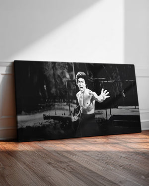 Bruce Lee Collection - Strike - Motiversity Canvas Wall Art for Luxury Office and Home