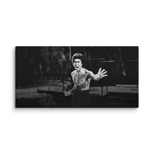 Bruce Lee Collection - Strike - Motiversity Canvas Wall Art for Luxury Office and Home