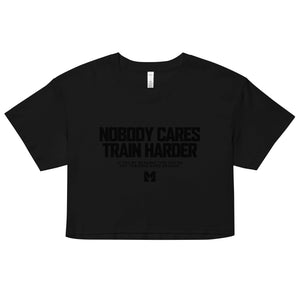 Crop Top - Train Harder - Motiversity Canvas Wall Art for Luxury Office and Home