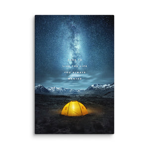 Dare To Live - Motiversity Canvas Wall Art for Luxury Office and Home