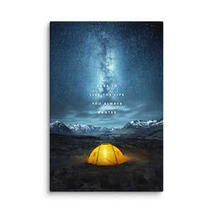 Dare To Live - Motiversity Canvas Wall Art for Luxury Office and Home