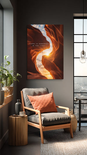 Darkness In The Light - Motiversity Canvas Wall Art for Luxury Office and Home