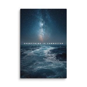 Everything Is Connected - Motiversity Canvas Wall Art for Luxury Office and Home