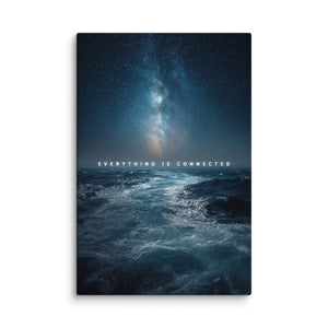 Everything Is Connected - Motiversity Canvas Wall Art for Luxury Office and Home