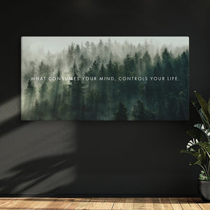 Forest Reflections - Motiversity Canvas Wall Art for Luxury Office and Home