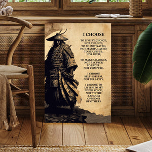 I Choose - Motiversity Canvas Wall Art for Luxury Office and Home