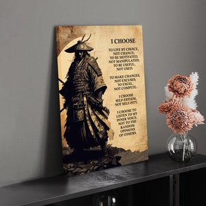 I Choose - Motiversity Canvas Wall Art for Luxury Office and Home