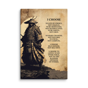 I Choose - Motiversity Canvas Wall Art for Luxury Office and Home