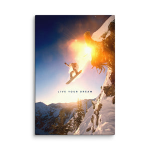 Live Your Dream - Motiversity Canvas Wall Art for Luxury Office and Home