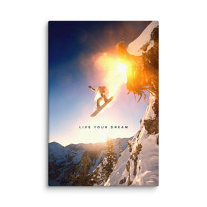 Live Your Dream - Motiversity Canvas Wall Art for Luxury Office and Home