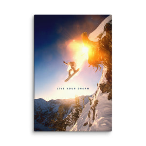 Live Your Dream - Motiversity Canvas Wall Art for Luxury Office and Home