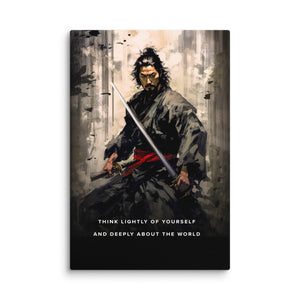 Miyamoto - Think Deeply - Motiversity Canvas Wall Art for Luxury Office and Home