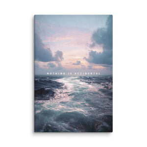 Nothing Is Accidental - Motiversity Canvas Wall Art for Luxury Office and Home