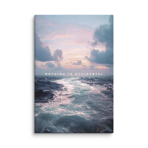 Nothing Is Accidental - Motiversity Canvas Wall Art for Luxury Office and Home
