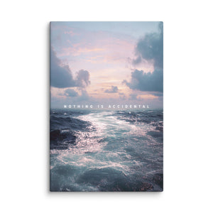 Nothing Is Accidental - Motiversity Canvas Wall Art for Luxury Office and Home