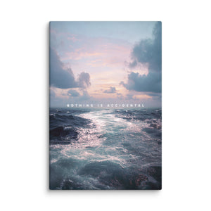 Nothing Is Accidental - Motiversity Canvas Wall Art for Luxury Office and Home