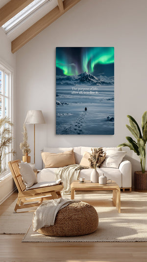 Purpose of Life - Motiversity Canvas Wall Art for Luxury Office and Home