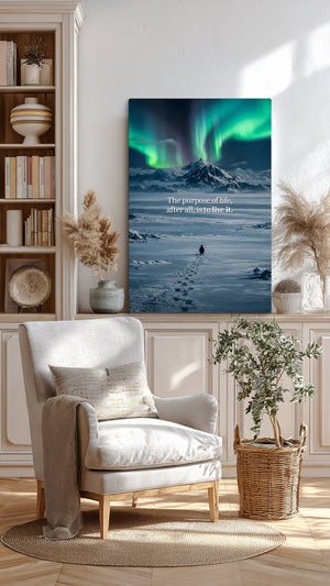 Purpose of Life - Motiversity Canvas Wall Art for Luxury Office and Home