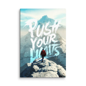 Push Your Limits - Motiversity Canvas Wall Art for Luxury Office and Home