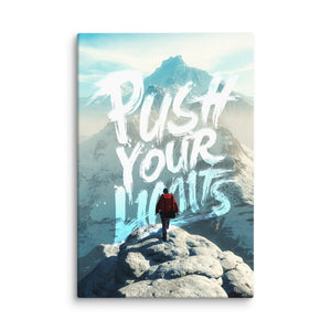 Push Your Limits - Motiversity Canvas Wall Art for Luxury Office and Home