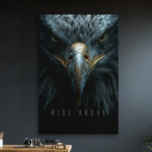 Rise Above - Motiversity Canvas Wall Art for Luxury Office and Home