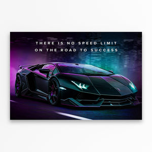 Road To Success - Motiversity Canvas Wall Art for Luxury Office and Home