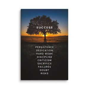Roots To Success - Motiversity Canvas Wall Art for Luxury Office and Home