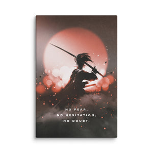 Samurai Mindset - Motiversity Canvas Wall Art for Luxury Office and Home
