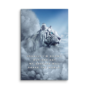 Shake The World - Motiversity Canvas Wall Art for Luxury Office and Home