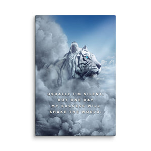 Shake The World - Motiversity Canvas Wall Art for Luxury Office and Home