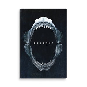 Shark Mindset - Motiversity Canvas Wall Art for Luxury Office and Home