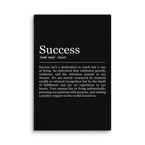 Success - Definition Set - Motiversity Canvas Wall Art for Luxury Office and Home