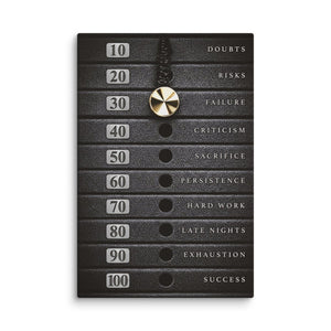 Success Gym Canvas - Motiversity Canvas Wall Art for Luxury Office and Home