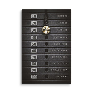 Success Gym Canvas - Motiversity Canvas Wall Art for Luxury Office and Home
