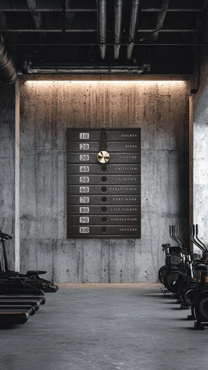 Success Gym Canvas - Motiversity Canvas Wall Art for Luxury Office and Home