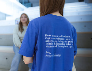 T-Shirt - Dear Person Behind Me - Motiversity Canvas Wall Art for Luxury Office and Home